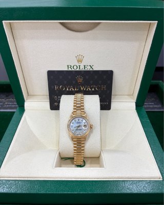 Rolex Datejust lady 26 Oro esfera diamantes