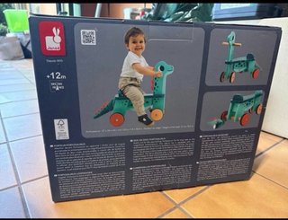 Correpasillos Janod Dinosaurio Azul Nuevo
