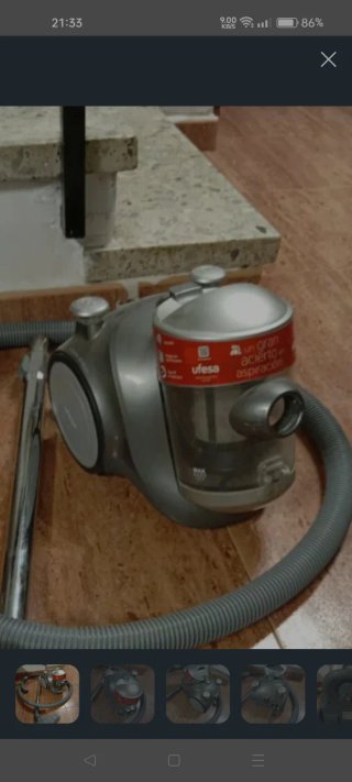 Aspiradora Ufesa Activa sin bolsa