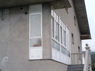 Galería aluminio blanco grandes dimensiones