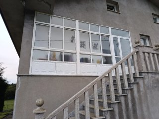 Galería aluminio blanco grandes dimensiones