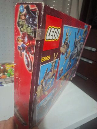Caja Vacía LEGO 6869 Quinjet Aerial Battle