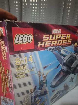 Caja Vacía LEGO 6869 Quinjet Aerial Battle