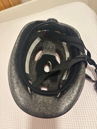 Casco de bicicleta infantil rosa talla M