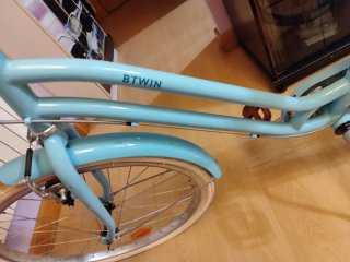 Bicicleta infantil 24 azul