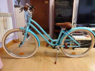 Bicicleta infantil 24 azul