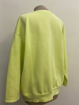 Sudadera de color lima
