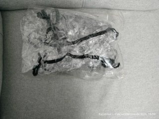 Cubierta para silla de paseo transparente