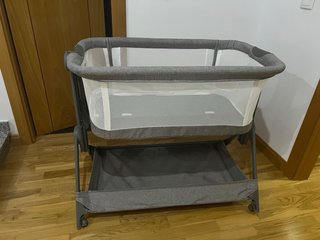 Minicuna colecho Twinkly gris