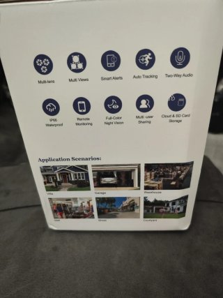 Cámara IP WiFi LS VISION 20MP 128G