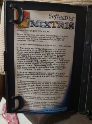 CD ROM para PC. MIXTRIS