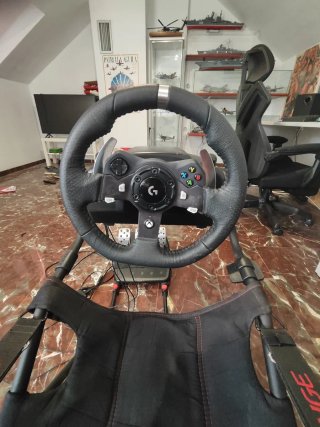 Playseat Challenge + Volante Logitech G920