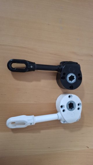 Máquina Toldo Geiger Negra y Blanca