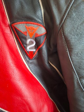Traje Moto Cuero Dainese Chaqueta y Pantalón