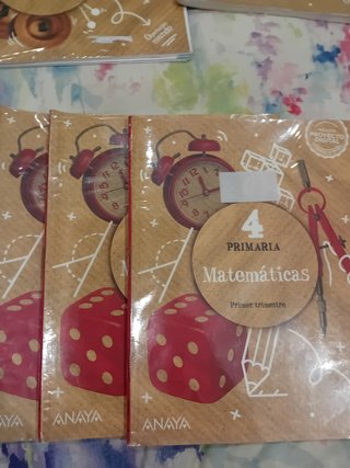 Libros matemáticas 4°de primaria  anaya