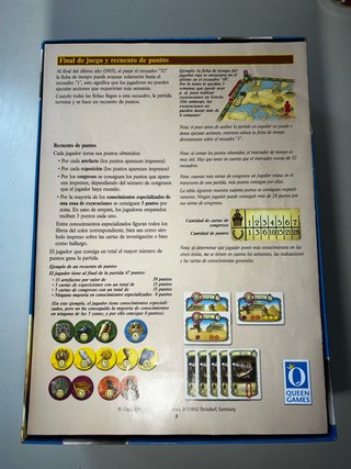 Juego de Mesa Thebes Peter Prinz Queen Games