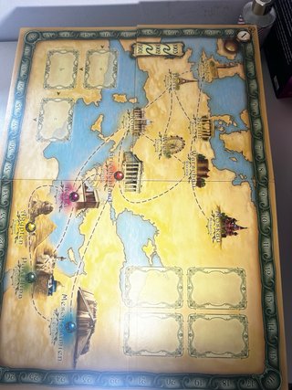 Juego de Mesa Thebes Peter Prinz Queen Games