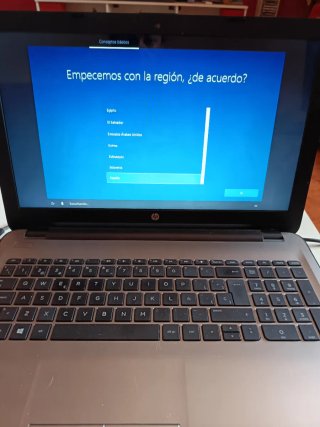 Portátil HP Negro/Plateado