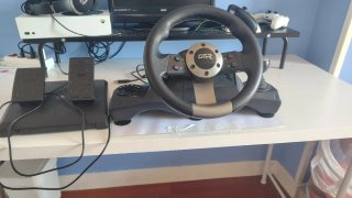Volante de carreras GTR para videojuegos