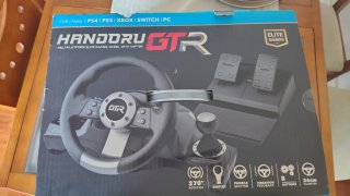 Volante de carreras GTR para videojuegos