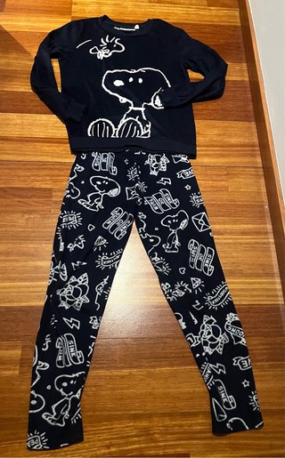 Pijama Snoopy Polar Talla XS