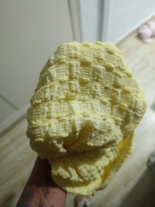 Conjunto pantalón y top amarillo
