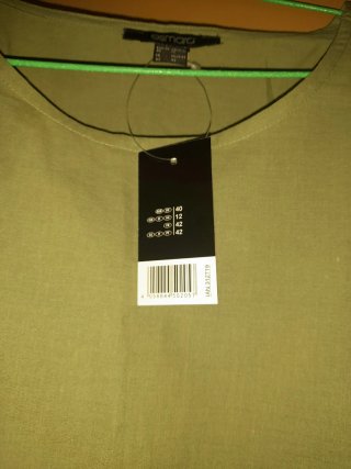 Blusa verde, da como para M-L