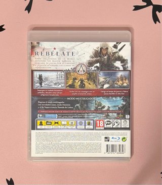 Juego PS3 Assassin's Creed III