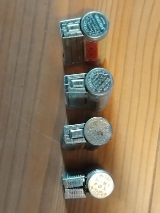 Lotto 9 accendini vintage
