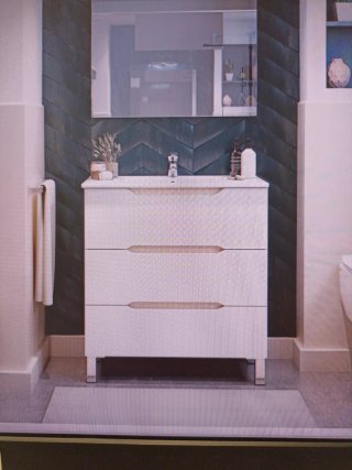 Mueble de baño de 80 cm Arkitmobil mod. LEA.