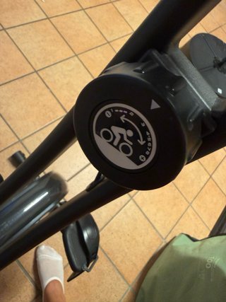 Bicicleta Estática Negra