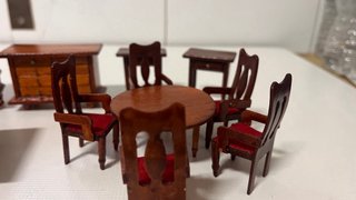 Lote Muebles Miniatura Casa Muñecas 1:12
