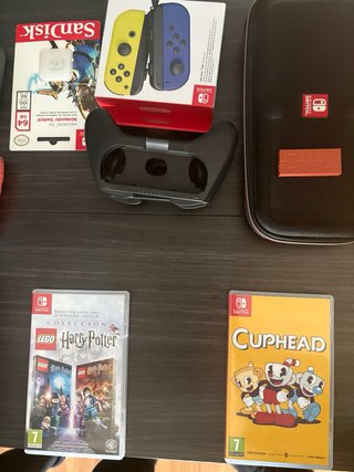 Nintendo Switch + Accesorios + Juegos