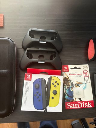 Nintendo Switch + Accesorios + Juegos