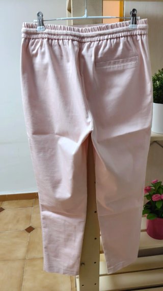 Pantalón rosa de vestir