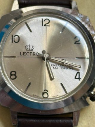 Orologio Lectro carica manuale vintage