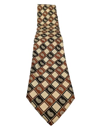 Cravatta Vintage Egon von Furstenberg 100% Seta