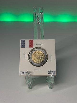 2 Euro Commemorativo Francia 2022
