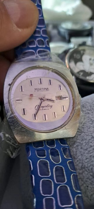 Orologio Mortima Argento e Blu