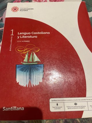 Lengua castellana y literatura 1 Bachillerato