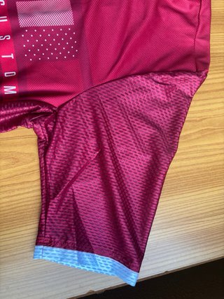 Maillot Ciclismo THECUSTOM Rojo