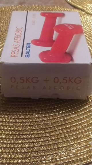 Mancuernas Salter 0.5 KG Aeróbic (2 unidades)