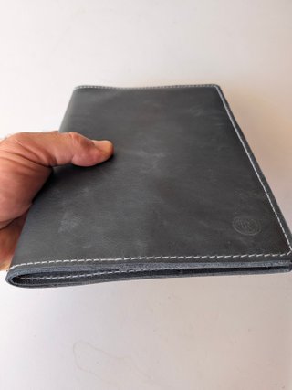 Pack Tarjetero y funda cuaderno piel
