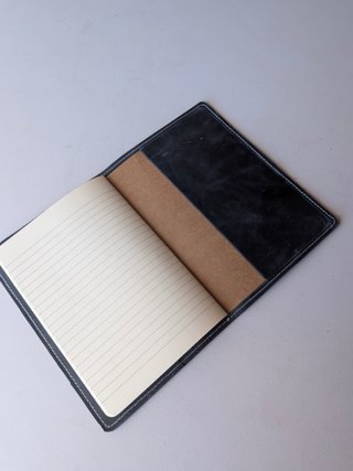 Pack Tarjetero y funda cuaderno piel