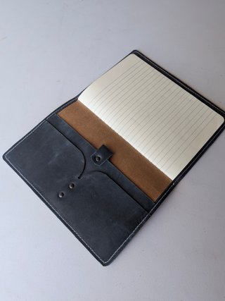 Pack Tarjetero y funda cuaderno piel