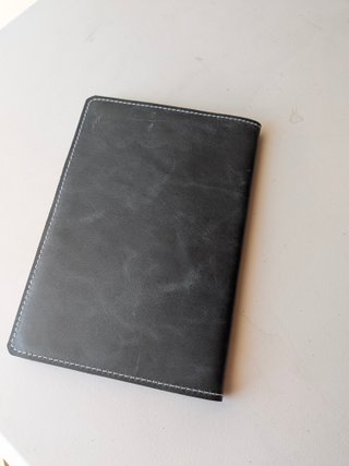 Pack Tarjetero y funda cuaderno piel