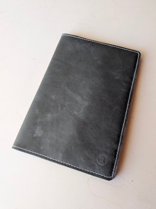 Pack Tarjetero y funda cuaderno piel