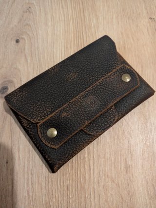 Pack Tarjetero y funda cuaderno piel