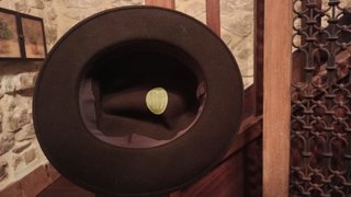 Sombrero marrón talla KL