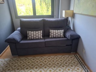 Sofá Cama tipo Italiano en gris antracita